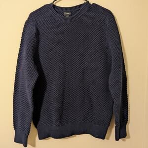 J. Crew Navy Blue Knit Sweater